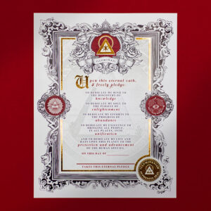 illuminati oath, illuminati certificate, Illuminati Eternal Oath