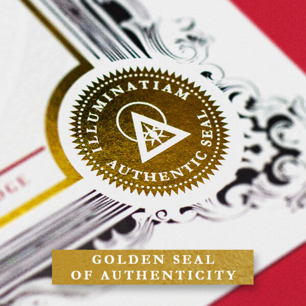 illuminati golden seal authenticity, illuminati seal, illuminati oath, illuminati certificate, Illuminati Eternal Oath